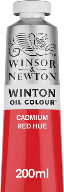 Winton Oil Color Paint, 200mL - Cadmium Red Hue