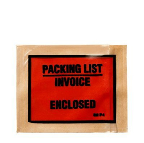 Full Print Packing List Envelope, 4-1/2"x5-1/2"