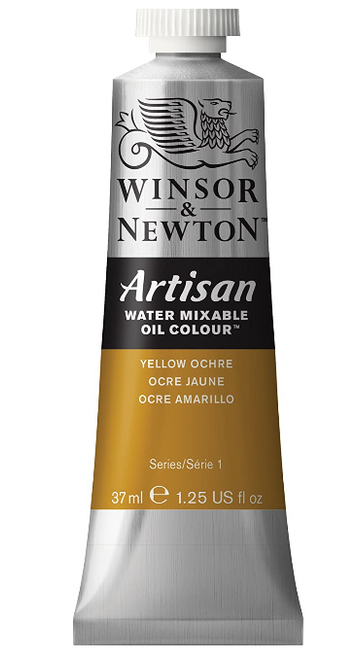 Artisan Water Mixable Oil Color, 37mL, Yellow Ochre