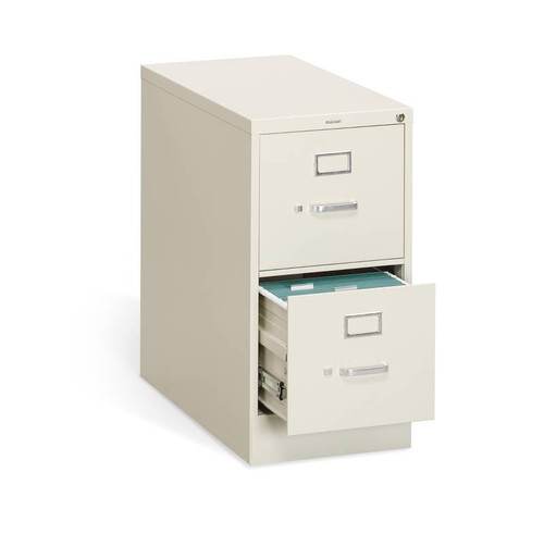 HON 310 Series 2-Drawer Letter Width Vertical File - PUTTY