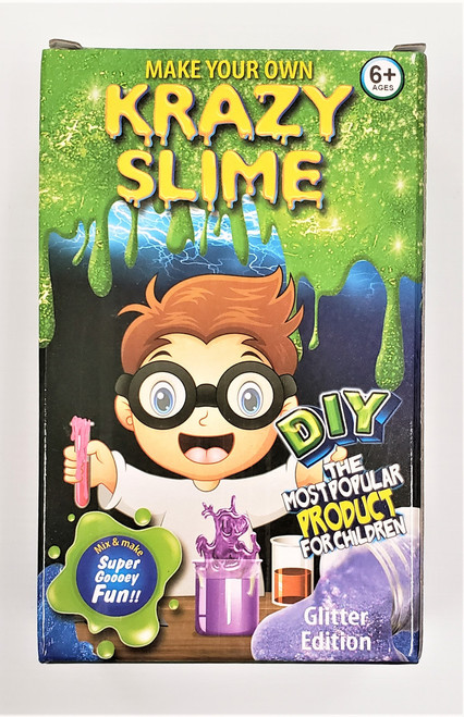Krazy Slime, Glitter Edition, Assorted Colors