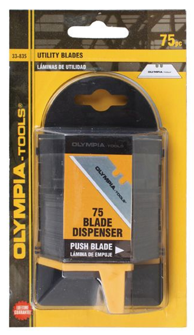 75-Piece Utility Blade Dispenser