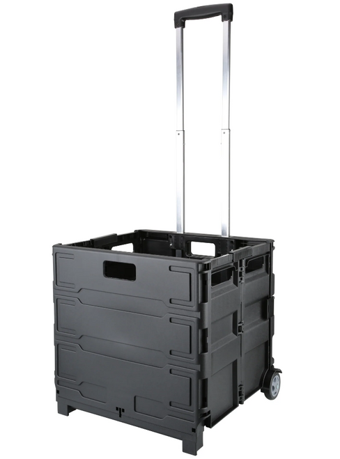 Olympia Grand Pack-N-Roll Cart - Black