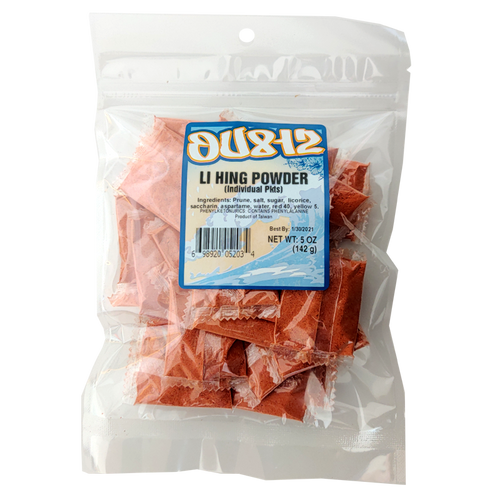 OU812 Li Hing Powder Packets, 5 oz.