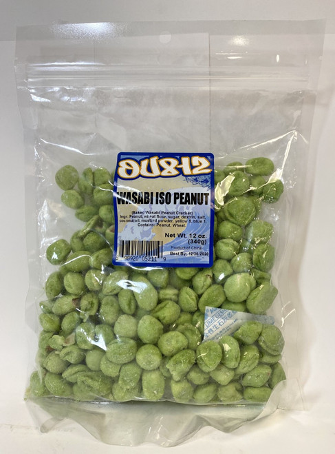 OU812 Wasabi Iso Peanuts, 12 oz.