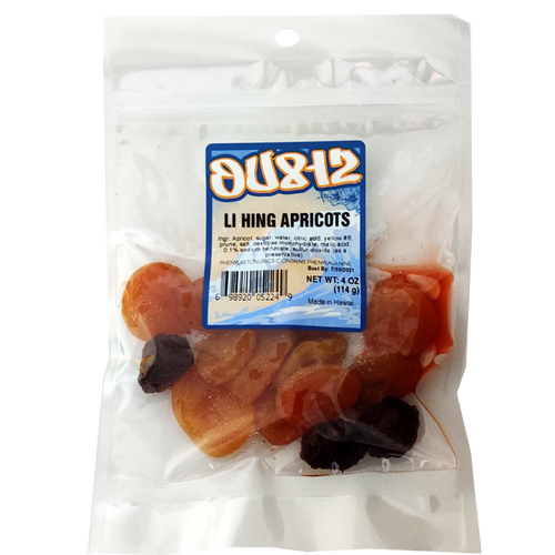 OU812 Li Hing Apricot, 4 oz.