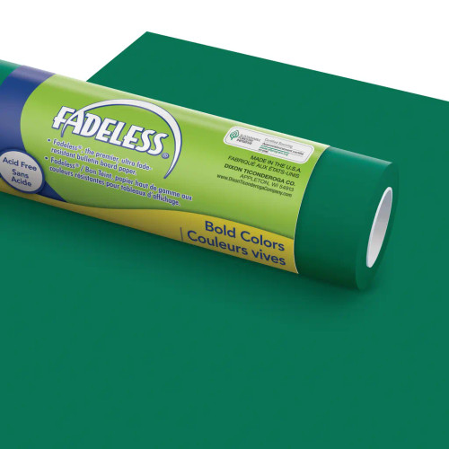 Fadeless Bulletin Board Paper, 48" x 50', Emerald