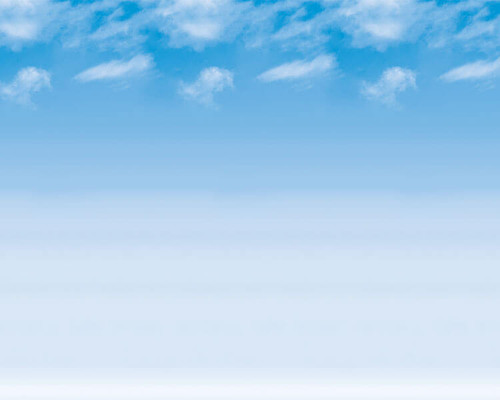 48"x12' Fadeless® Paper, Wispy Clouds