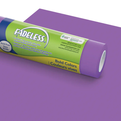 Fadeless Bulletin Board Paper, 48" x 12', Violet