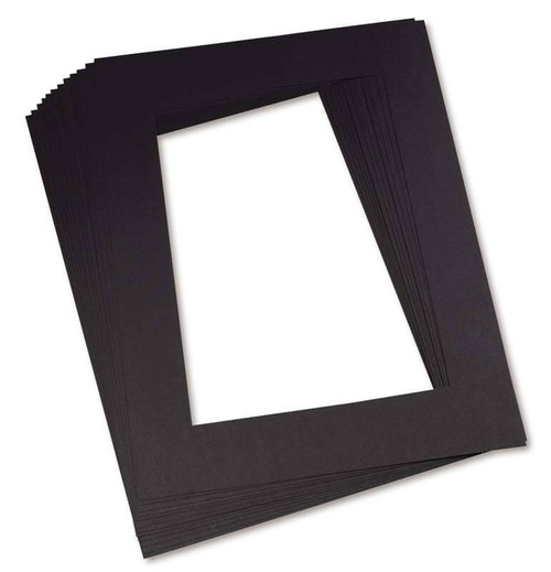 12"x18" Pre-Cut Mat Frames, Black (12ct.)