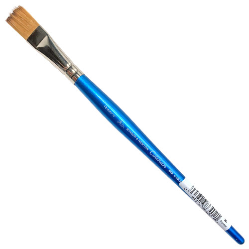 Winsor & Newton Cotman One Stroke Flat Brush, Series 666, Long Handle, #1/2"