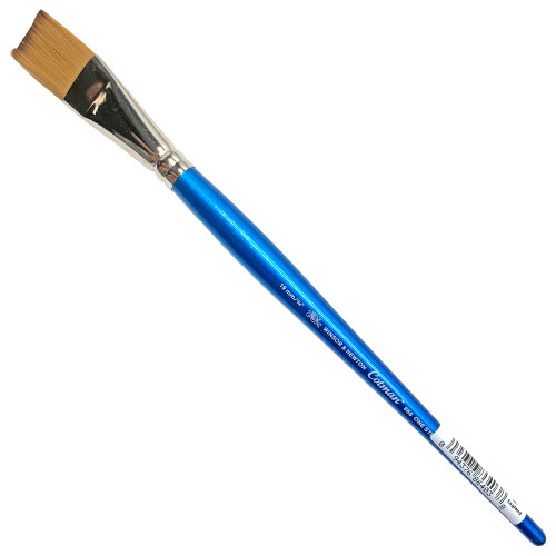 Winsor & Newton Cotman One Stroke Flat Brush, Series 666, Long Handle, #3/4"