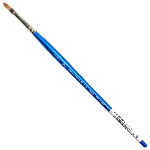 Winsor & Newton Cotman Filbert Brush, Series 668, Short Handle, #1/8"