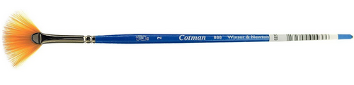 Cotman Fan Brush, Series 888, Short Handle, #2