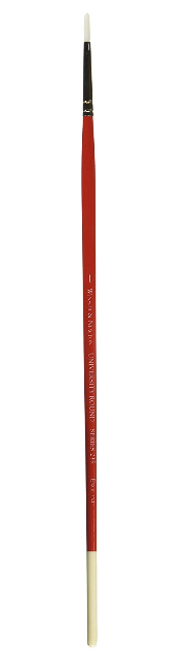 University Round Brush, Series 235, Long Handle, #1