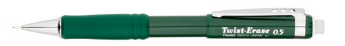 Twist-Erase III Mechanical Pencil (0.5mm), Green Barrel