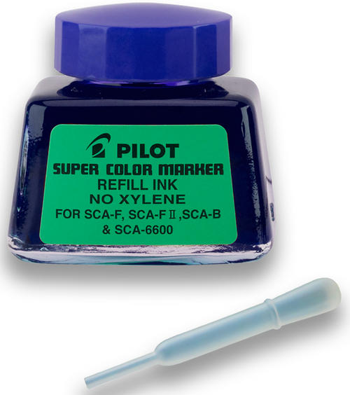 Super Color Permanent Marker Refill, Xylene Free, Blue