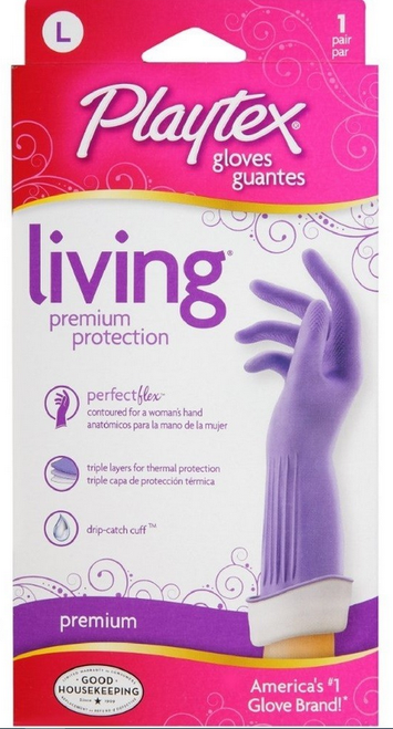 Playtex Gloves, Large