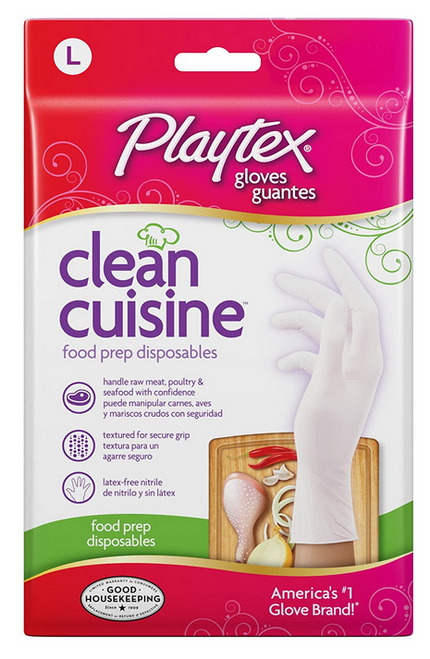 Playtex Lean Cuisine Gloves, Large, 30ct