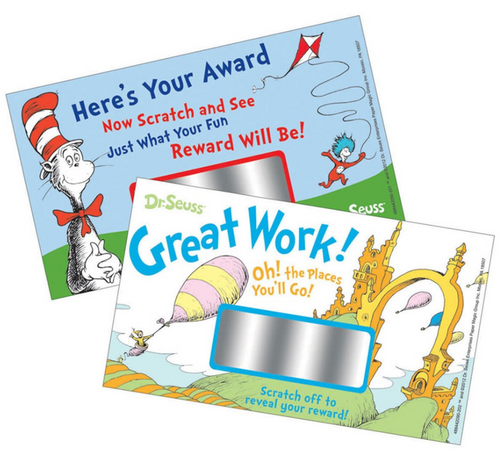 PMG844209 - Dr. Seuss Scratch-Off Rewards