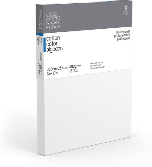 Winsor & Newton Professional Cotton Canvas - 8" x 10", Traditional Profile