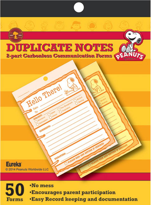 PMG863203 - Peanuts Hello There Large Duplicate Notes