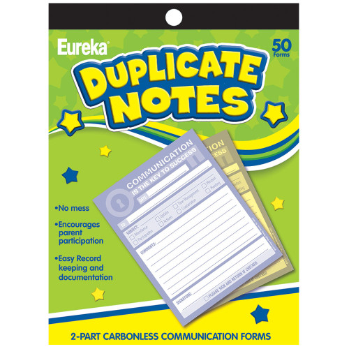 Key to Success Large Duplicate Notes, 50 pk.