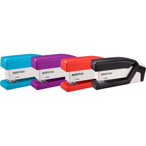 inJoy Compact Stapler (20 Sheets), Assorted Colors