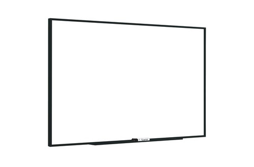 Fusion Magnetic Dry-Erase Board, 48"x36", Black