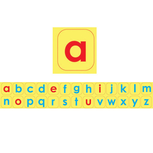 Ashley Lowercase Letters Magnetic Die-Cut Foam Letter Tiles, 104 Tiles