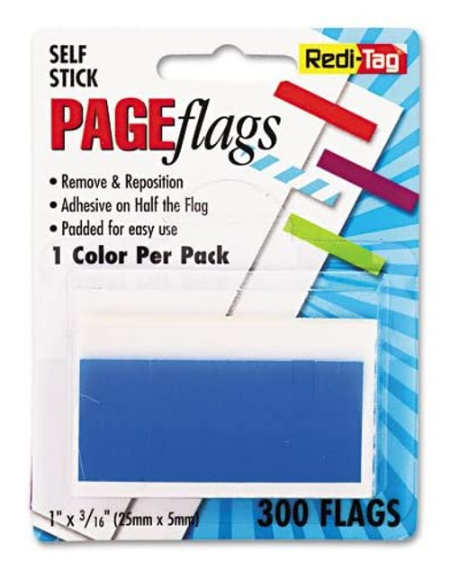 Removeable Message Tags, Dark Blue