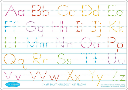 ASH95012 - Smart Poly Manuscript Handwriting Learning Mat
