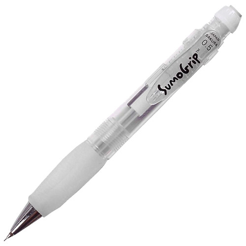 SumoGrip Mechanical Pencil, 0.5mm Lead, Clear