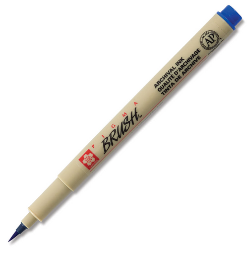 SAKXSDKBR36 - Pigma Brush Pen, Blue