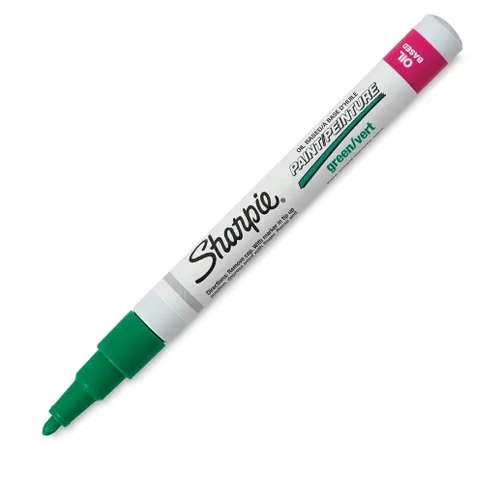 Oil Based Paint Marker, Fine, Green