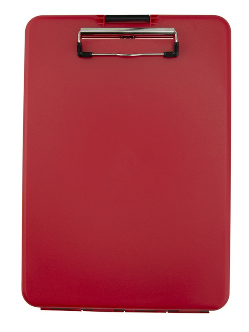 SlimMate Storage Clipboard, Red