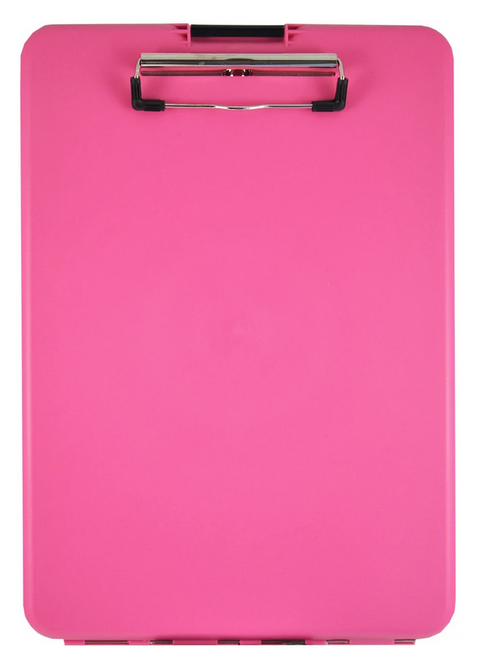 SlimMate Storage Clipboard, Pink