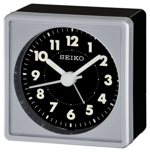 Mika Alarm Clock, Analog, Black