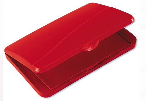 Carter's Stamp Pad, 3-1/4" x 6-1/4", Red Ink, Micropore