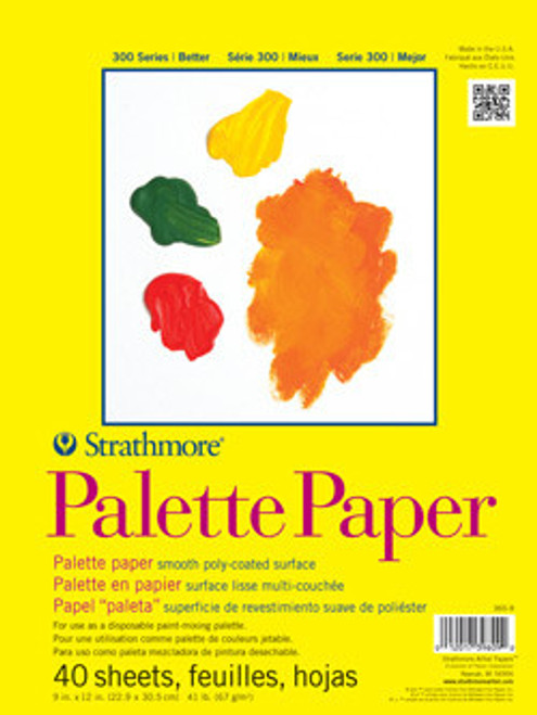 9"x12" 300 Series Disposable Palette Paper (40ct.)