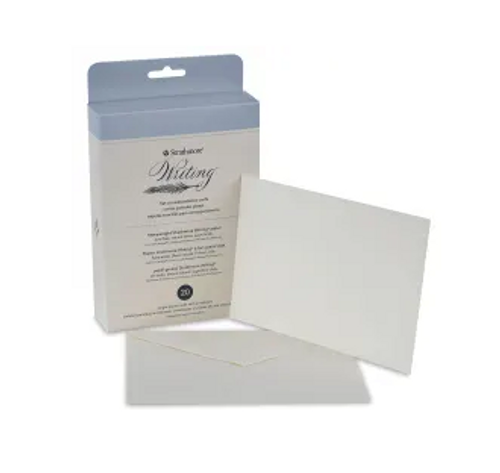 500 Series Blank Flat Correspondence Cards With Envelopes (20ct.)