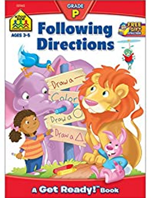 Follow Directions Workbook, Grade P