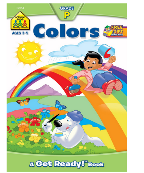 Colors Educational Workbook, Grade P