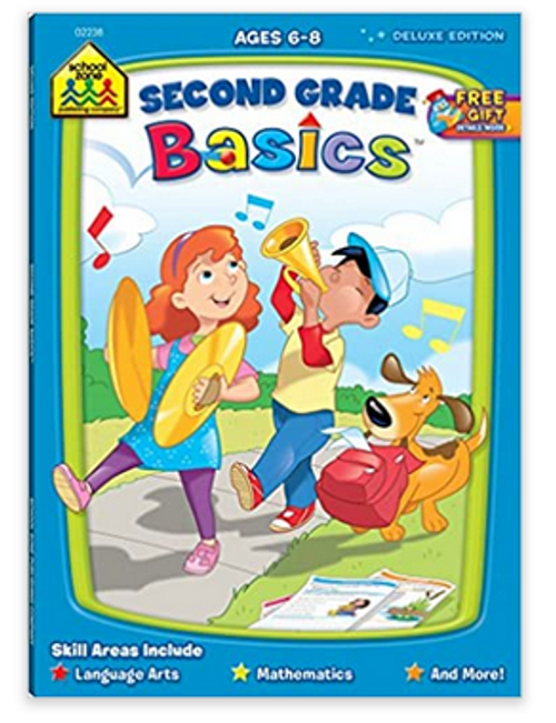 Second Grade Basics Workbook, Grade 2