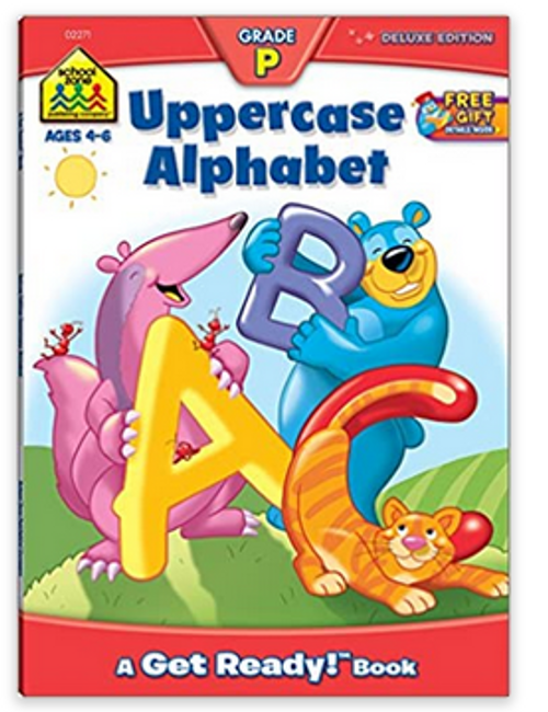 Uppercase Alphabet Workbook, Grade P