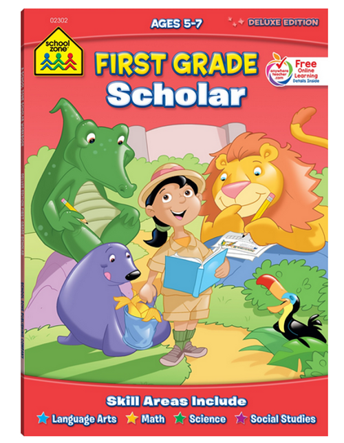 First Grade Scholar Workbook, Grade 1