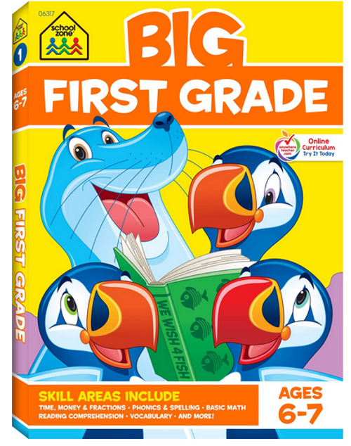 Big First Grade Workbook, Age 6-7