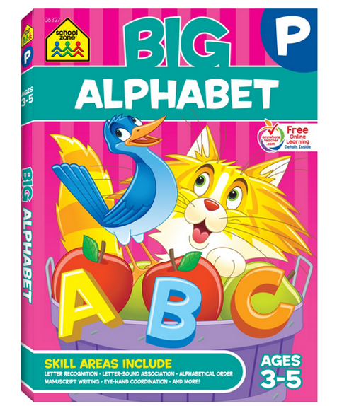 Big Alphabet Workbook, Grade P