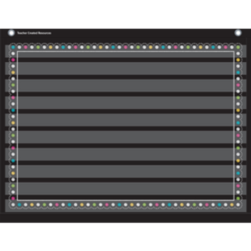 Mini Pocket Chart, Chalkboard Brights