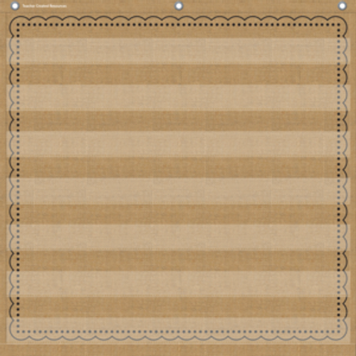 7 Pocket Chart, Burlap